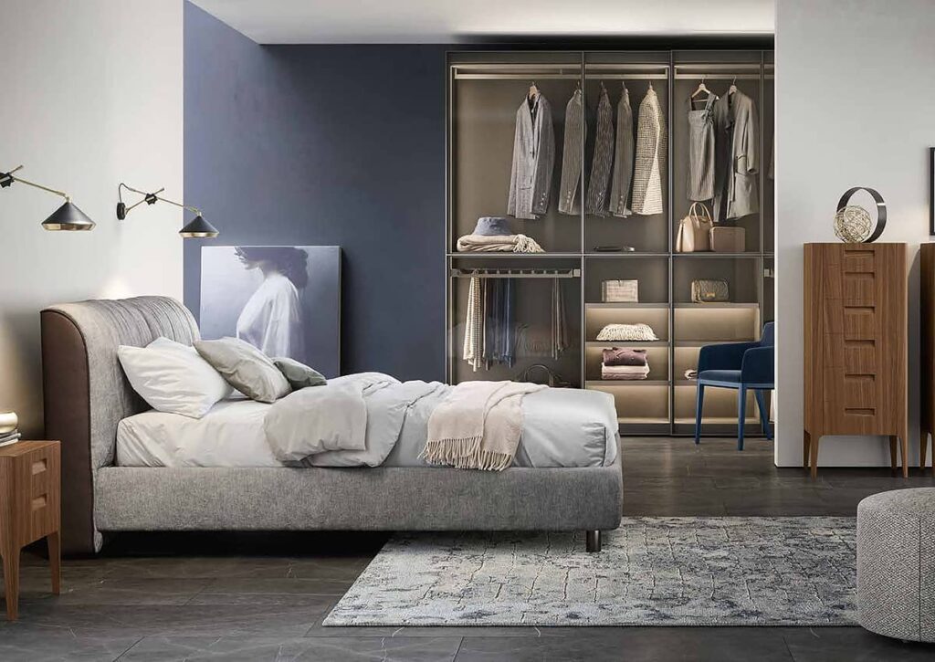 Chambre adulte - Avec dressing ouvert sur-mesure
