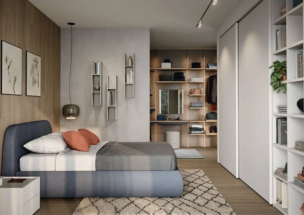 Dressing - Dans une chambre sur-mesure