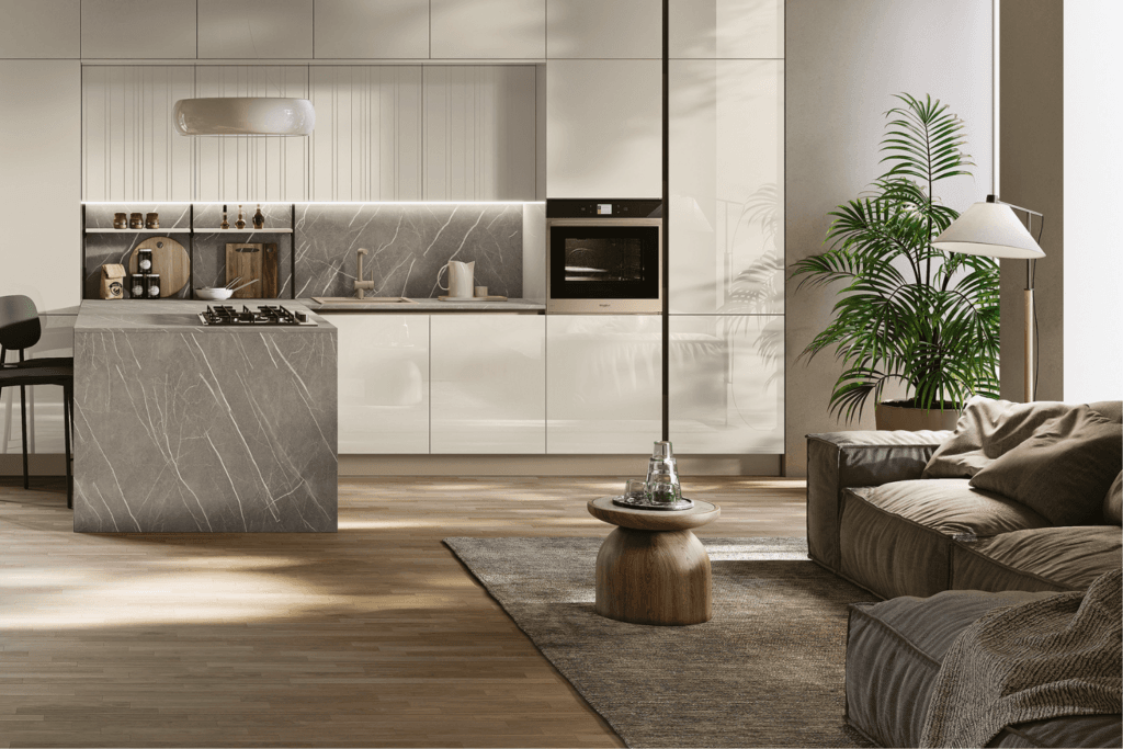 Comment décorer une cuisine ouverte sur le salon ?