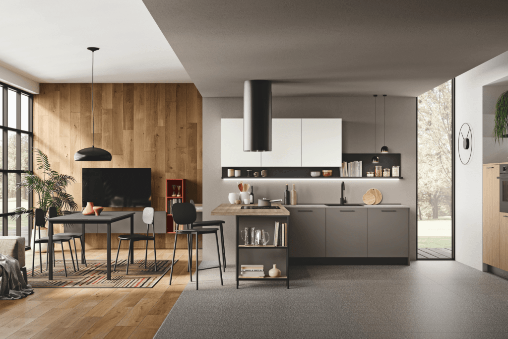 Comment décorer une cuisine ouverte sur le salon ?
