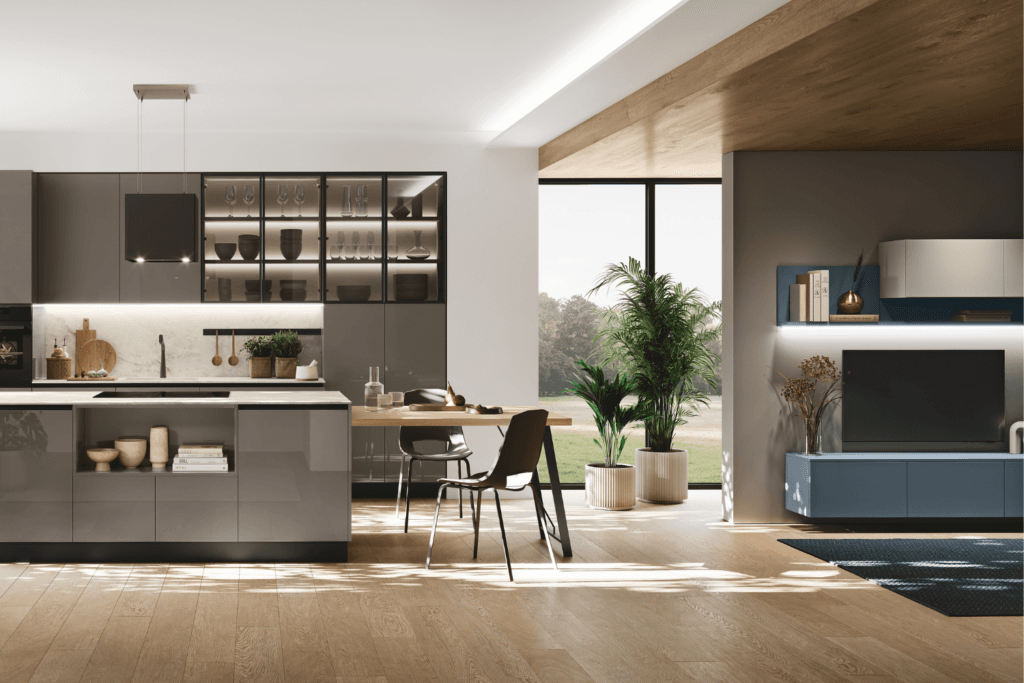 Comment décorer une cuisine ouverte sur le salon ?