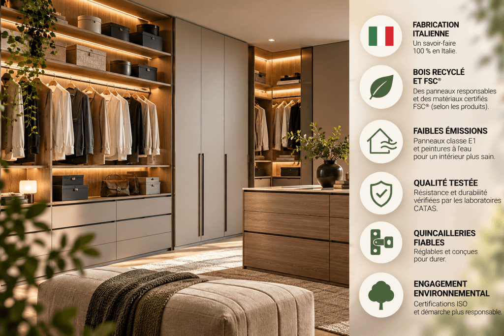 Mobilier sur mesure : pourquoi la qualité des matériaux et de la fabrication fait la différence