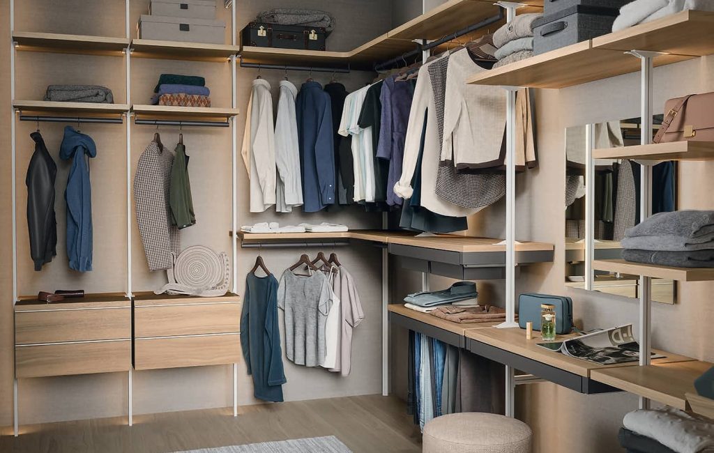Rangements & accessoires - Dressing ouvert avec rangements