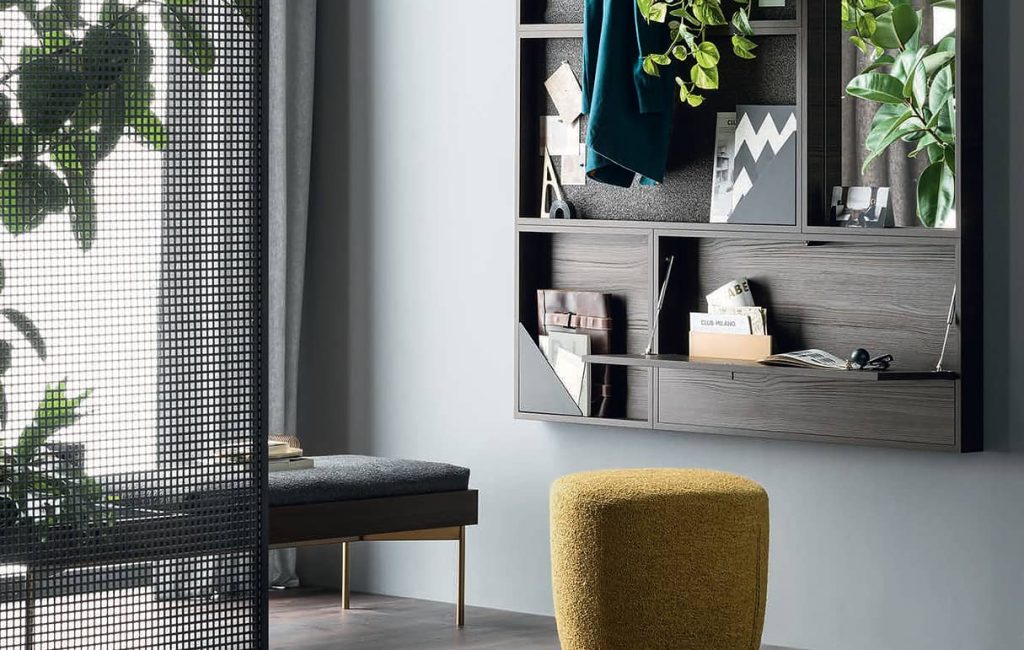 Entrée - Meuble minimaliste avec design suspendu