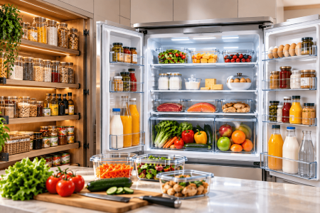 Zones Refrigerateur Rangement Aliments Cadaujac